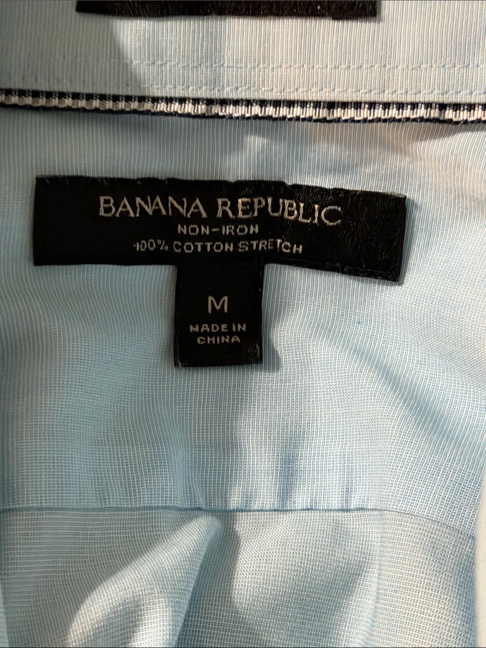 Banana Republic Men's Sky Blue Dress Shirt